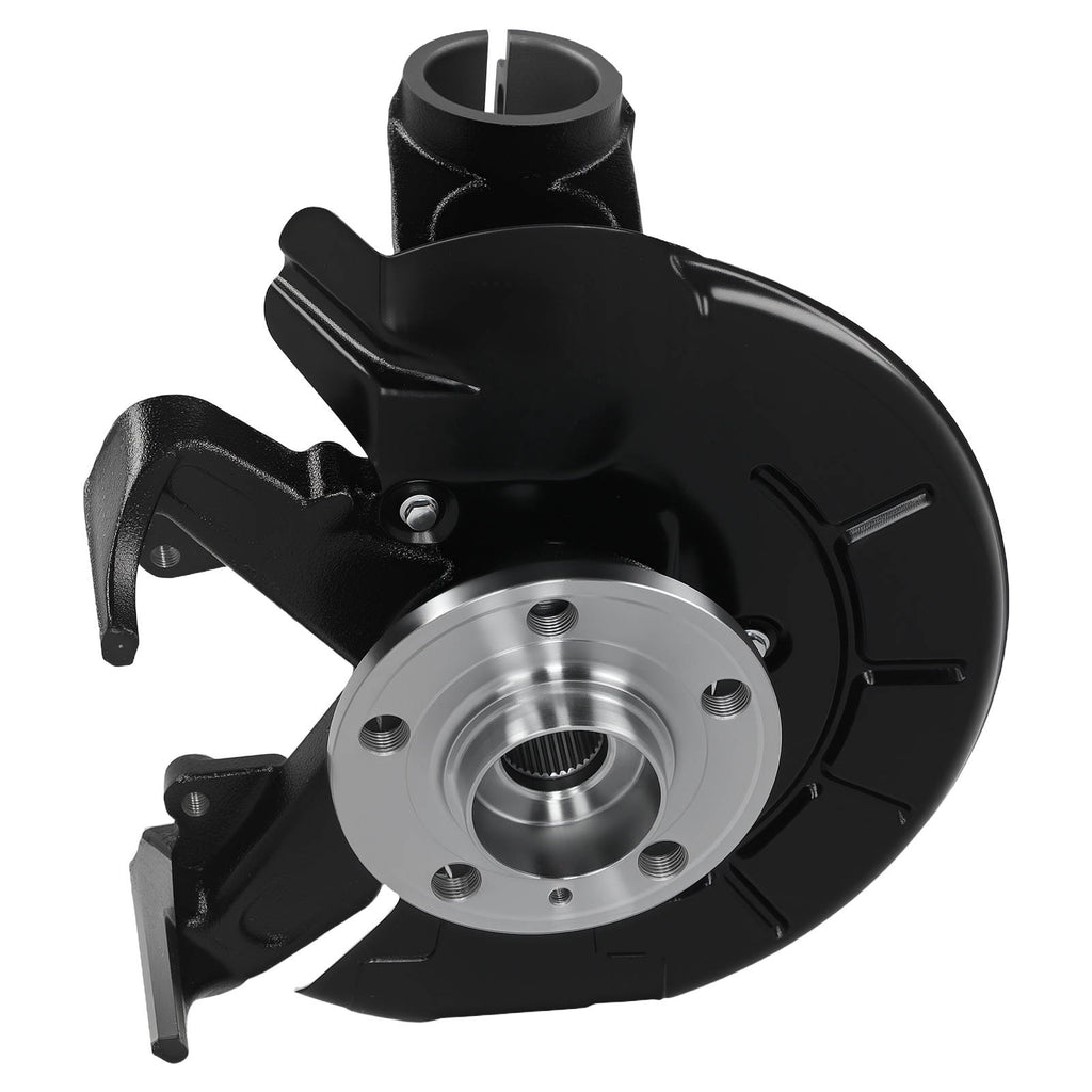Front Left Steering Knuckle Hub Carrier compatible with Skoda Fabia 1.9 TDI 2000-07 compatible with VW Polo