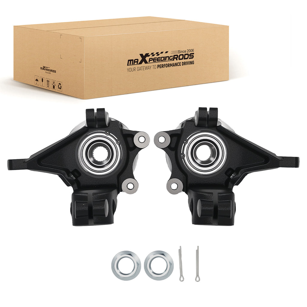 2x Steering Knuckle Assemblys Front geschikt voor Citroen Berlingo geschikt voor Peugeot Partner 364653