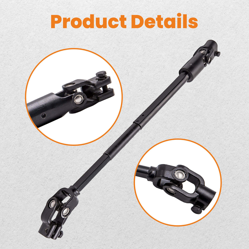 Lower Power Steering Shaft compatible with Jeep Cherokee 1984-1994 compatible with Jeep Comanche