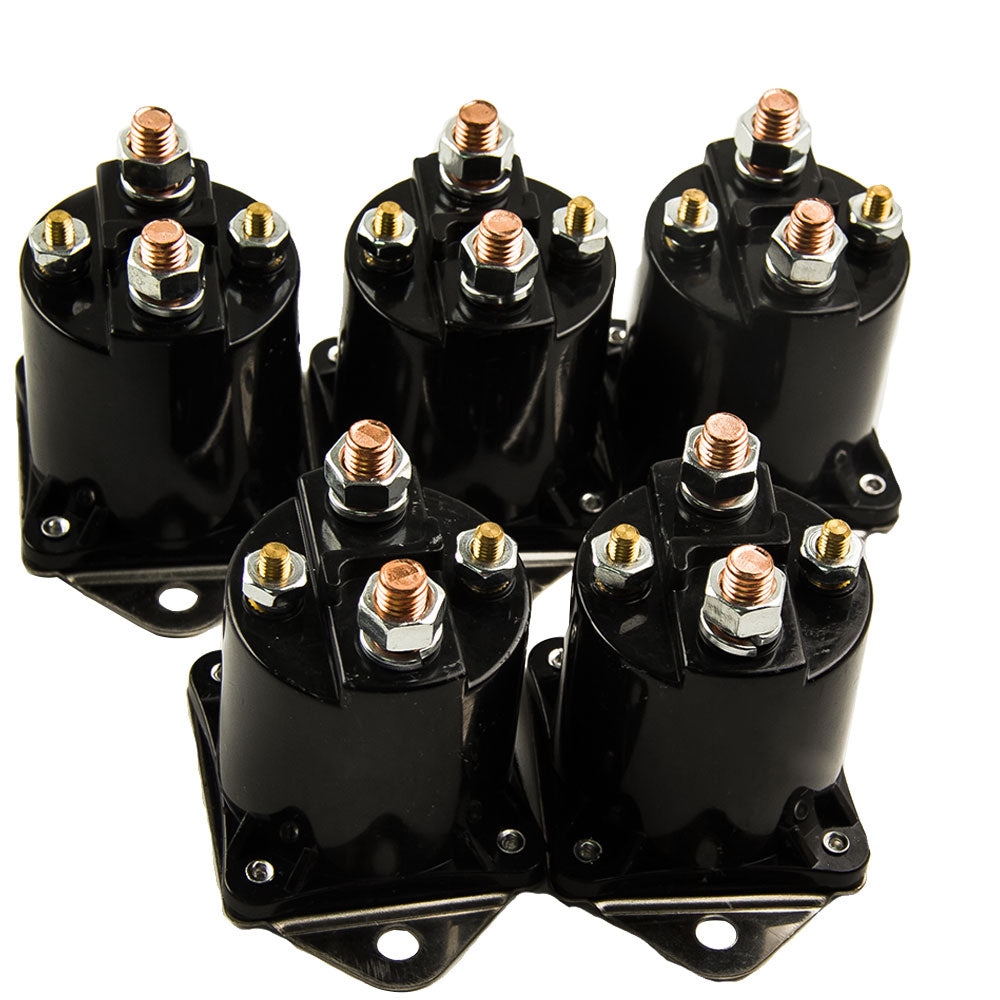 5 Pcs For Club Car 8016 geschikt voor DS Golf Cart Part 36 Volt Solenoid 4 Terminal 1976-98