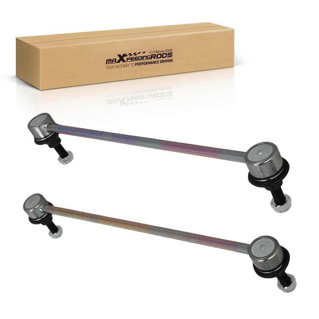 PAIR FRONT STABILISER ANTI ROLL BAR DROP LINKS geschikt voor CITROEN C2 C3 C4 DS3 geschikt voor PEUGEOT