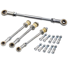 Load image into Gallery viewer, 4 Front and Rear Adjustable Sway Bar Link Kit geschikt voor Nissan Patrol GU Y61 2 inch-8 inch Lift