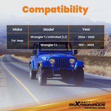Load image into Gallery viewer, Front Sway Bar Kit w/ Steel Arms Compatible for Jeep LJ / TJ UNLIMITED 2004-2006 compatible for Jeep Wranglers （TJ） 1997-2006
