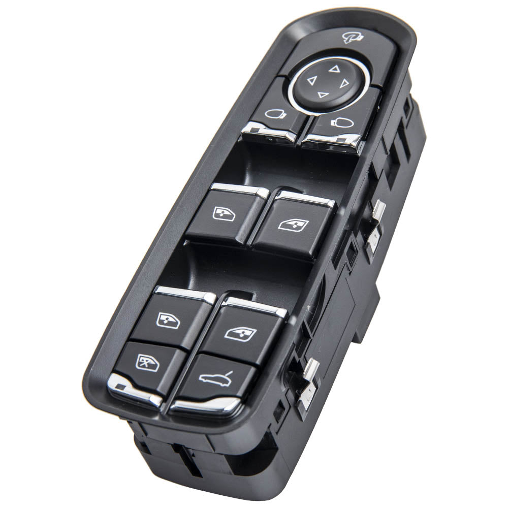 Botón de interruptor de elevalunas delantero izquierdo compatible for Porsche Cayenne Macan 7PP959858