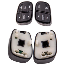 Load image into Gallery viewer, Interruptor de control de volumen de radio de volante de 4 botones compatible for Chevrolet GMC 21997738