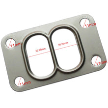 Load image into Gallery viewer, voor High Performance Universal T3 Turbo Flange Twin Scroll Entry...