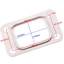 Load image into Gallery viewer, 4 Turbo bolts flange manifold inlet geschikt voor exhaust turbine gasket T3 T3T4 voor GT35 T04E