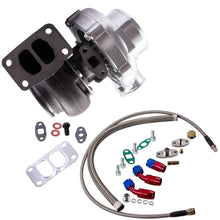 Load image into Gallery viewer, Turbo Compressore Universale T70 T3 .70A/R+Oil Feed Line Kit Turbocharger