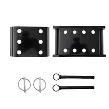 Load image into Gallery viewer, Adjustable Black Tow Hitch Drop Plate geschikt voor Land Rover Defender Van 4x4 3500kg