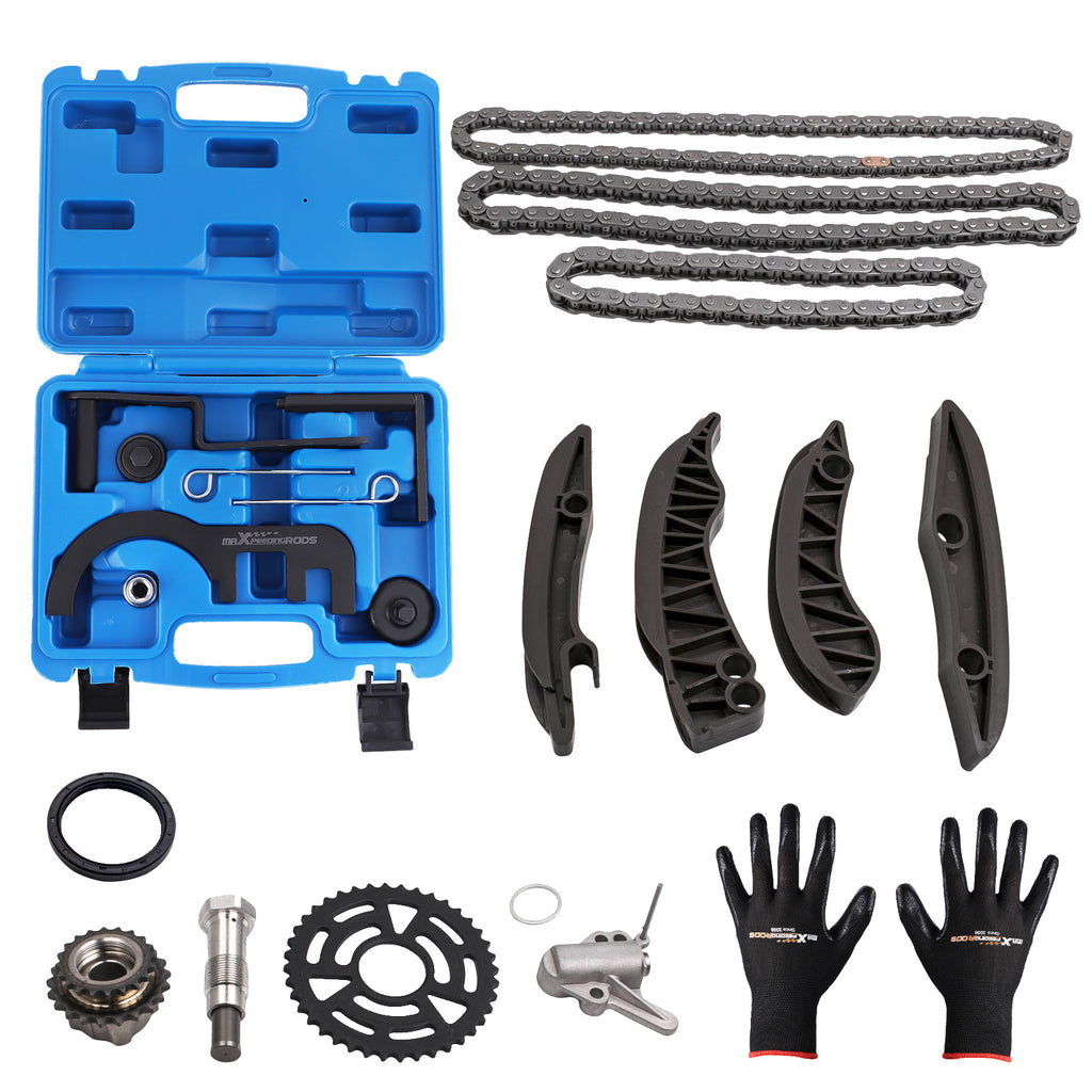 Timing Chain Twin Camshaft Locking Tools Kit compatibel met Bmw N...