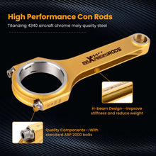 Load image into Gallery viewer, Connecting Rod Kit compatible for Suzuki Cultus GTi AA34S 1989-1994 AC34S AA33S H-Beam 4pcs