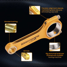 Load image into Gallery viewer, Compatible for Opel Calibra 2.0L C20xe C20LET 4340 Connecting Rods Conrods