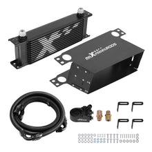 Load image into Gallery viewer, 13-Row AN10 Engine Oil Cooler Kit for Cars Universal Fit Thermostatic Control