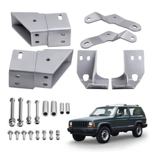 Load image into Gallery viewer, Adjustable Front Track Bar + Control Arm Brackets compatible for Jeep Cherokee XJ 1984-2001