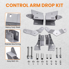 Load image into Gallery viewer, Adjustable Front Track Bar + Control Arm Brackets compatible for Jeep Cherokee XJ 1984-2001