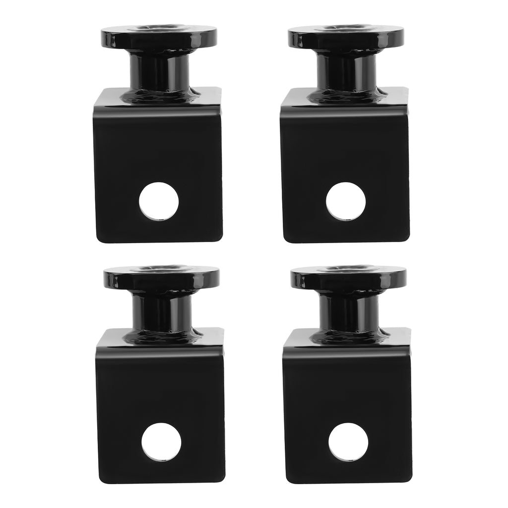 Set de 4 Anclajes for Contenedores de envío Negros for Anclar en Suelo de Roca