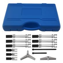 Load image into Gallery viewer, 13-Stuk 45# Staal Extractor voor Professional Automotive Workshop Blue 160-270mm