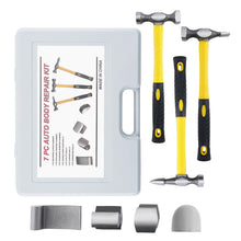 Load image into Gallery viewer, 7pcs Auto Body Repair Tool Kit Craft Panel Beating Hammer and Dolly Set Hammer