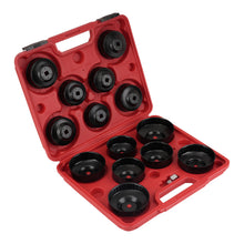 Load image into Gallery viewer, 16pc Engine Oil Filter Socket Set geschikt voor Honda Mitsubishi Isuzu 65-100mm