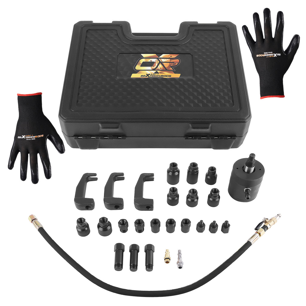 Diesel Injektor Auszieher Druckluft Set M8-M31 Einspritzdüsen Demontage Kit