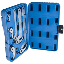 Load image into Gallery viewer, Adjustable Hook And Pin Wrench / Spanner / C Spanner 35 - 120mm 8pcs Tools