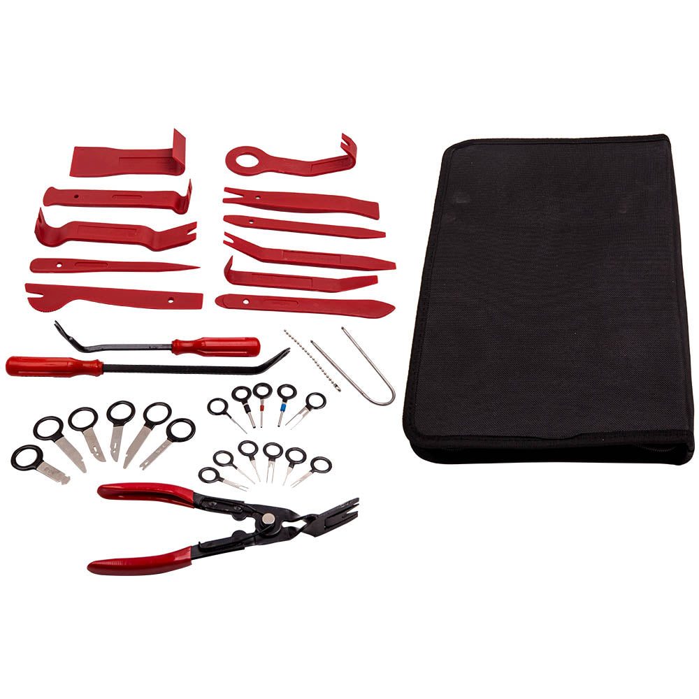 32 Stuk Car Trim Interior Removal Molding Tools Kit Pry Clip Pliers Radio Tools