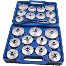 Load image into Gallery viewer, 23pcs Oil Filter Removal Cap Cup Wrench Socket Tool Kit geschikt voor BMW VW Universal