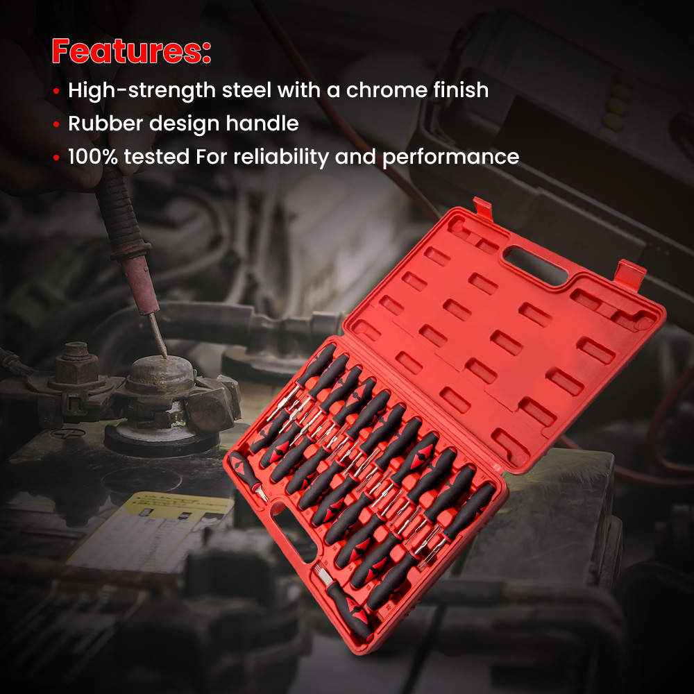 Wire Terminal Release Connector Removal Crimp Pin Extractor Tool Plug Contacts