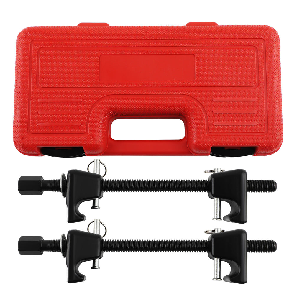 2 stuks Coil Spring Compressor voor MacPherson Veerpoot Schokdemper Car Garage Gereedschap
