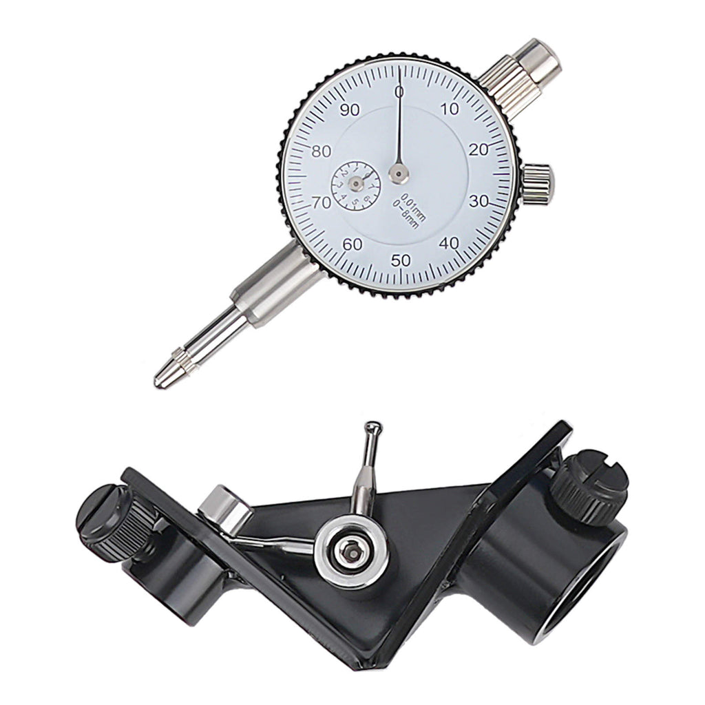 Diesel Fuel Injection Pump Timing Indicator Tool Set with Gauge Adapter compatible with Audi