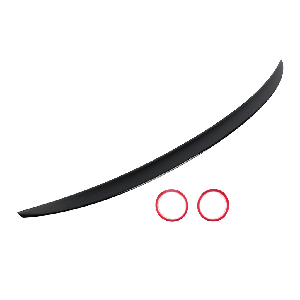 Rear Trunk Spoiler geschikt voor AUDI A5 S5 8T Sportback 2009-2016 ABS Painted Gloss Black