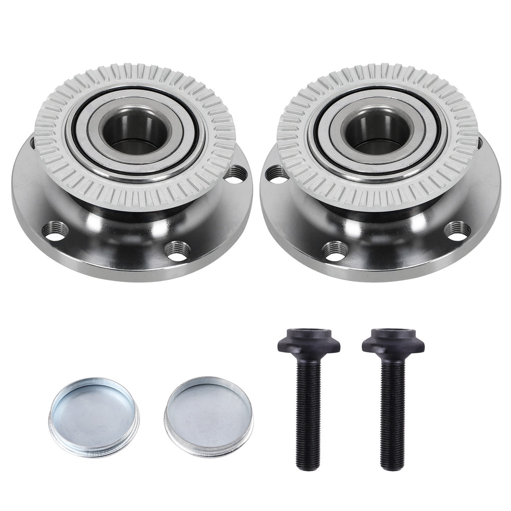 2x Wheel Hub Bearing Kit Rear Left Right geschikt voor Audi A4 Avant 8ED B7 2004-2008