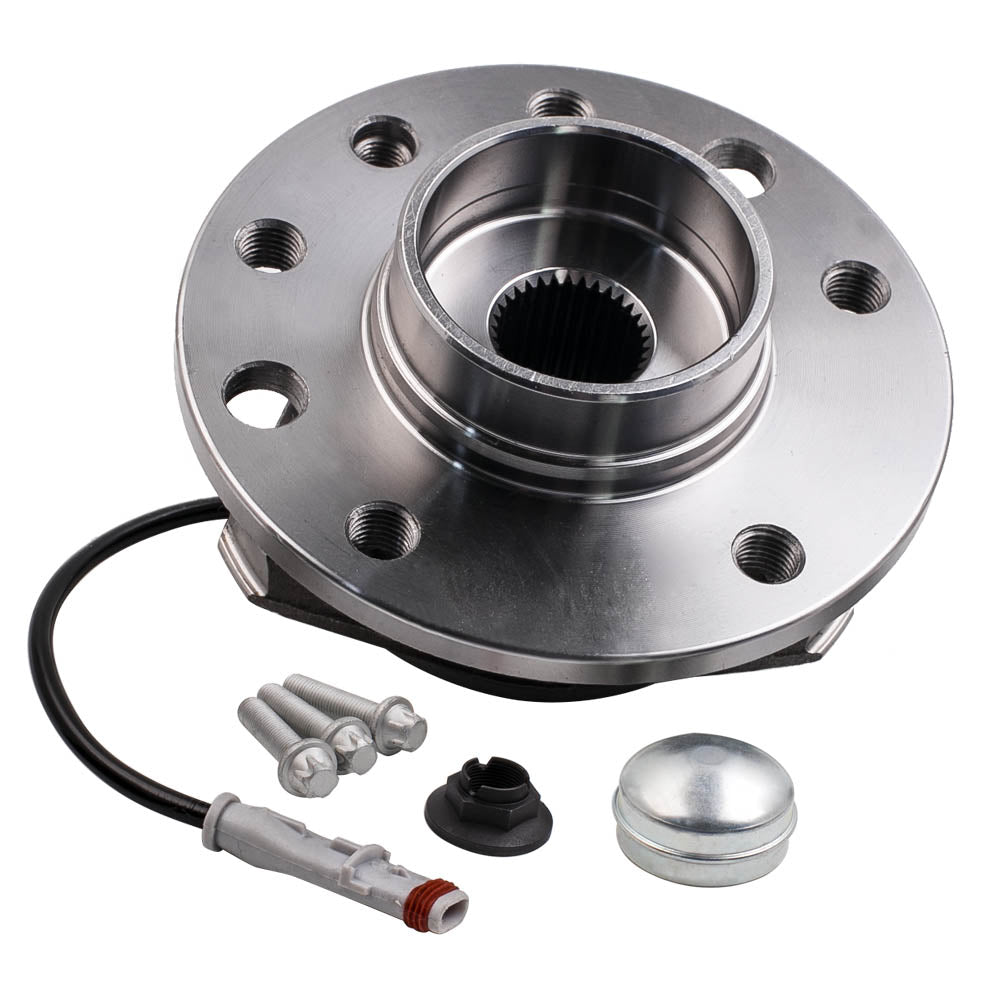 Geschikt voor Opel Vauxhall Astra 2004-2010 Front Wheel Bearing Hub Kit ABS Sensor 5 Stud