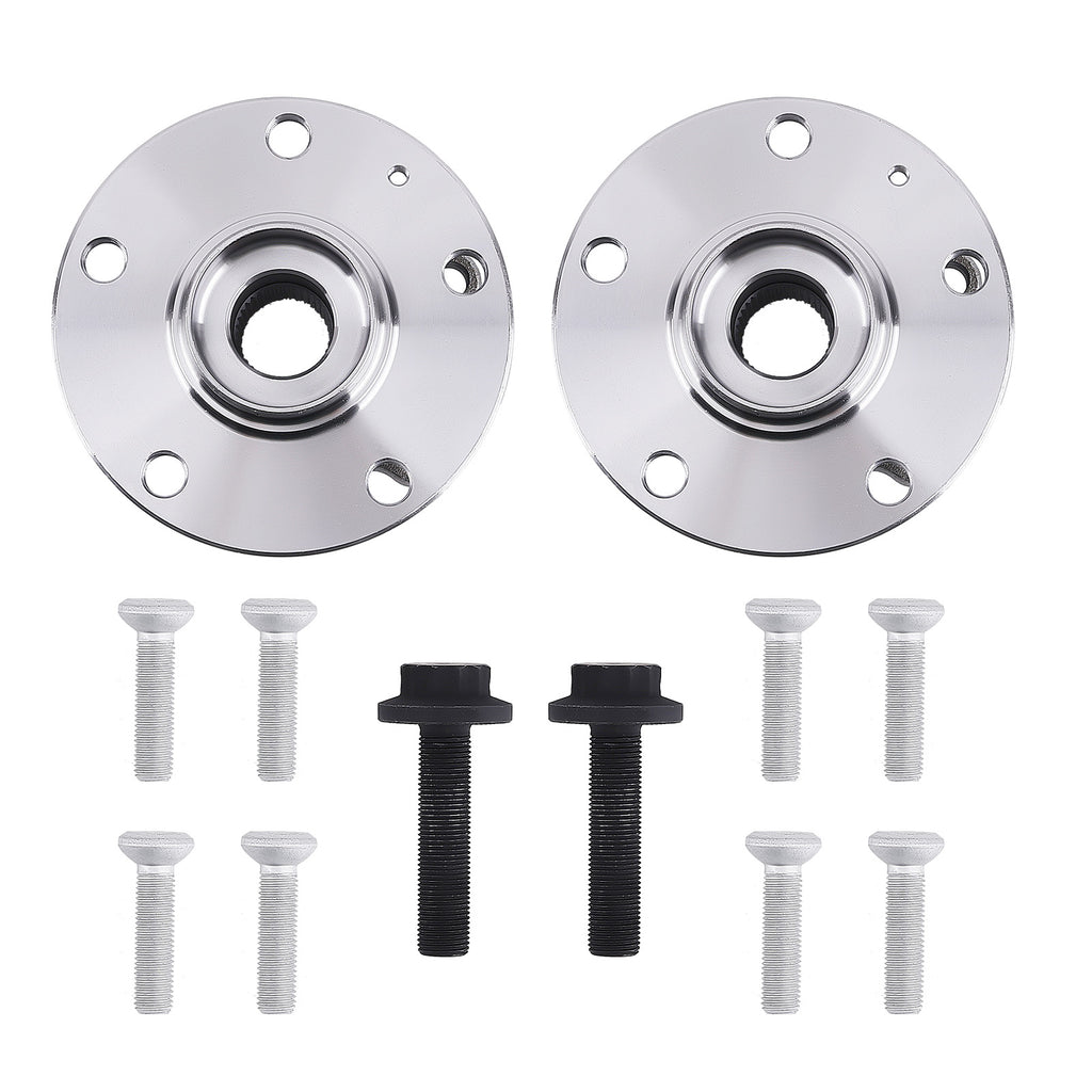 2x Wielnaaf Wiellager Kit voorzijde geschikt voor Audi A1 8x A3 8P geschikt voor VW Golf 5 1K Passat Superb 2