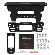 Load image into Gallery viewer, Black Winch Mounting Plate geschikt voor Polaris Ranger Diesel 1000 Crew 2015-2018