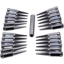 Load image into Gallery viewer, 24pcs astilla 14x1.5 Tuercas de espiga 4.4 Alto compatible for Chevy compatible for Ford 6 Lug vehículos