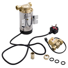 Load image into Gallery viewer, 90W Water Pressure Booster Pump Shower Machine Flow Rate Automatic