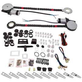 Electric Raammechanisme Kit voor Universal 2 Doors Power window kits
