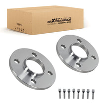 Load image into Gallery viewer, 2 Entretoises 10mm compatible for Peugeot 4x108 M12x1.25x42mm CB 65.1 Aluminium 6061-T6