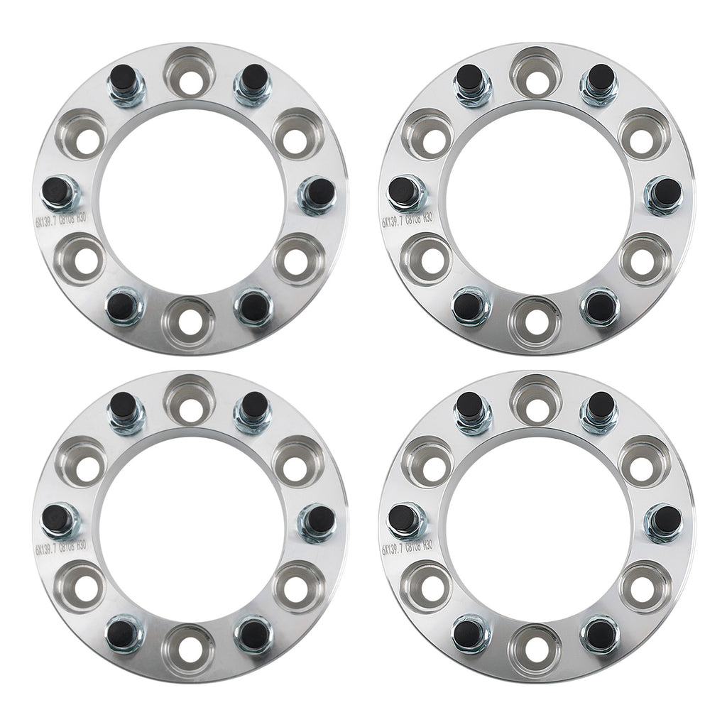 4x Rueda Separadores 6x139.7mm 30mm compatible for Landcruiser Patrol Pajero Hilux Prado