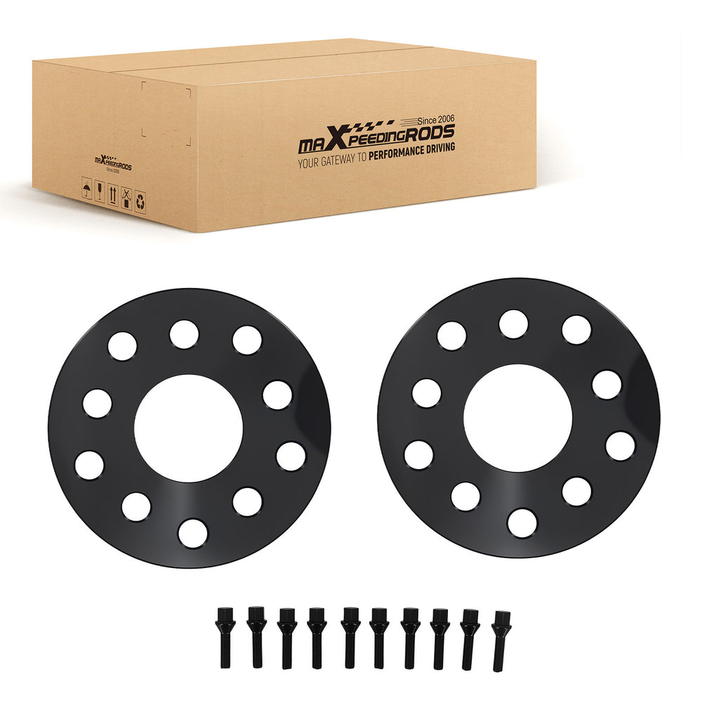 2x Espaciadores 5mm compatible for Audi TT 5x1125x100 M14x1.5 CB 57.1mm Aleación