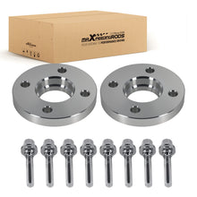 Load image into Gallery viewer, 2Pcs Élargisseur 20mm compatible for Peugeot 4Trous 108mm M12x1.25x55 CB65.1mm Alu