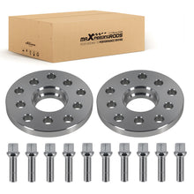 Load image into Gallery viewer, 15mm 2 Espaciadores Rueda compatible for Audi A3 A4 A6 A8 5x112 5x100 Aluminio 6061-T6