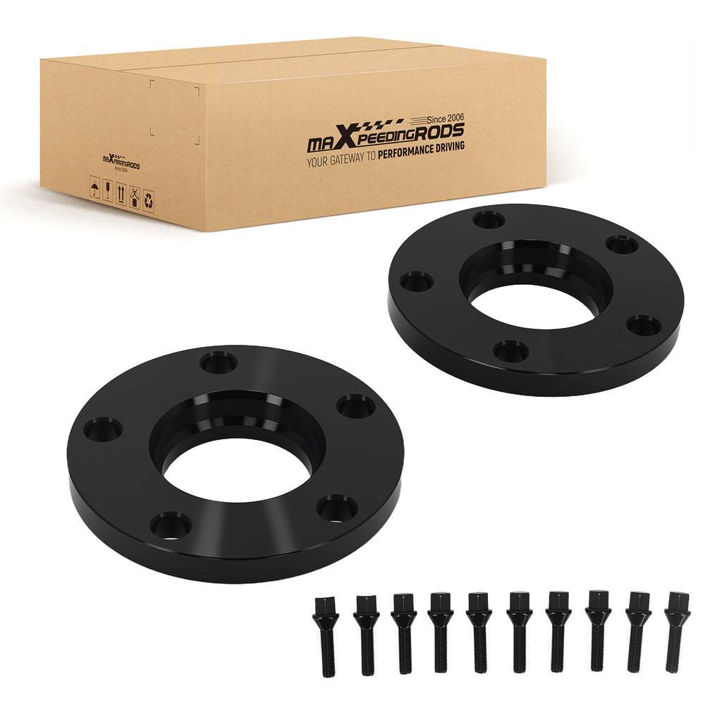 Espaciadores 15mm compatible for BMW Serie 3 M3 5 M5 6 M6 X1 Z3 Z4 5x120 M12x1.5 2pcs