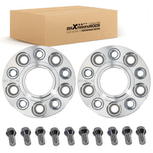 Load image into Gallery viewer, separadores de rueda 30mm 5x112 compatible for Mercedes-Benz Clase C W205 M14x1.5 Aluminio