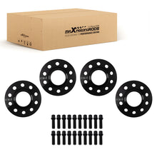 Load image into Gallery viewer, 15mm 20mm Alloy Wheel Spacers geschikt voor Audi SQ5 2014-2015 5x112mm M14x1.5 Black Set