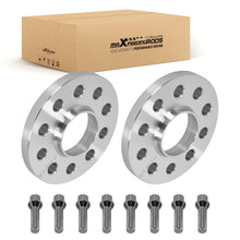 Load image into Gallery viewer, 2pcs 15mm Espaciadores compatible for Volvo 5x108 CB 63.4mm Aleación Aluminio 6061-T6
