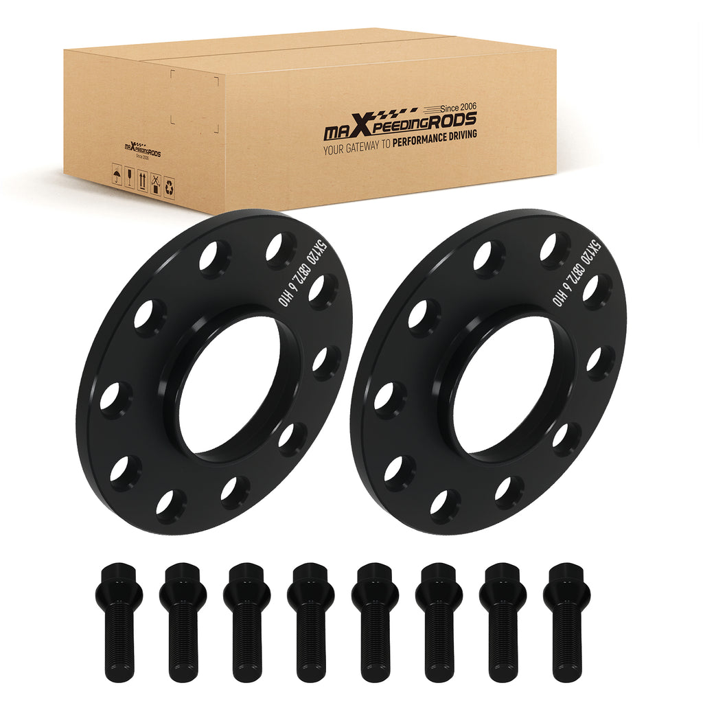 10mm Espaciadores de Rueda compatible for BMW M3 F80 M4 F82 F83 5x120 Aluminio 2014-2020