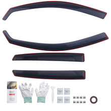 Load image into Gallery viewer, 4 Pc Rain Guards Wind Deflectors geschikt voor Audi A1 2012-2018 5 Doors Acrylic