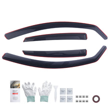 Load image into Gallery viewer, 4 Door Wind Deflectors geschikt voor Audi A4 B8 Saloon 2009-2015 Acrylic Guards